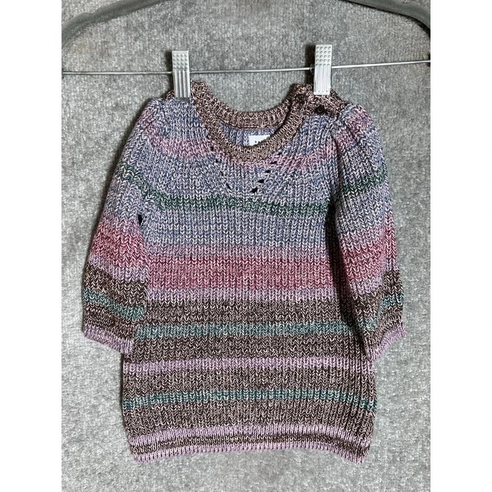Baby Gap Shaker Stitch Chunky Knit Sweater Dress Infant Girl Sz 6-12 Months New